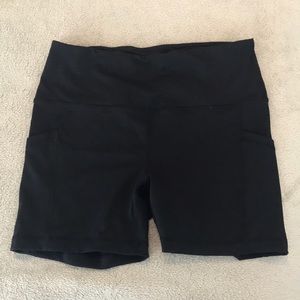 Active Life Large Black Fitted running Shorts